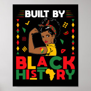 Póster Construido Por El Mes De La Historia Negra Un Fuer