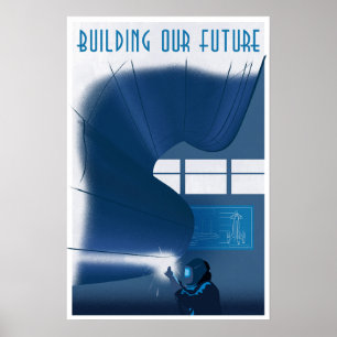 Póster Construir nuestro futuro