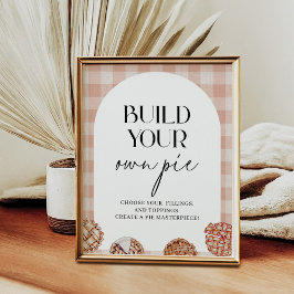 Póster Construir su propio Fiesta de Pie Cutie