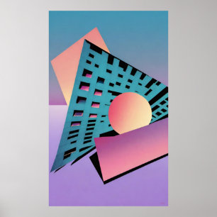 Póster Construyendo sobre el futuro soñador - Ken Gage Ar