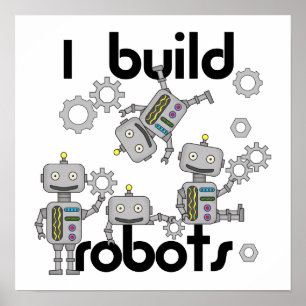 Póster Construyo Robots