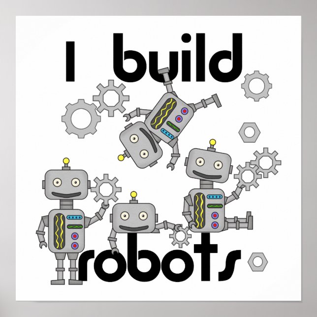 Póster Construyo Robots (Frente)