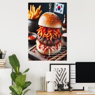 Póster Consuelo coreano: Indulgencia Bulgogi 24x36