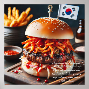 Póster Consuelo coreano: Indulgencia en Bulgogi