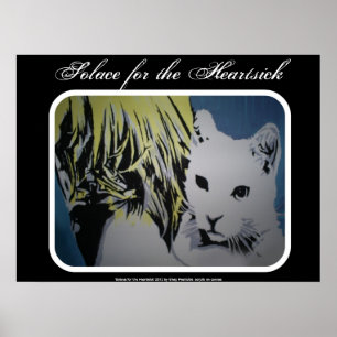 Póster "Consuelo para" el poster dolorido