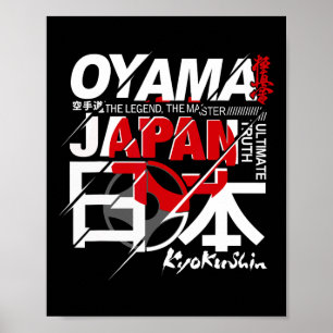 Póster Contacto completo Kyokushin Karate