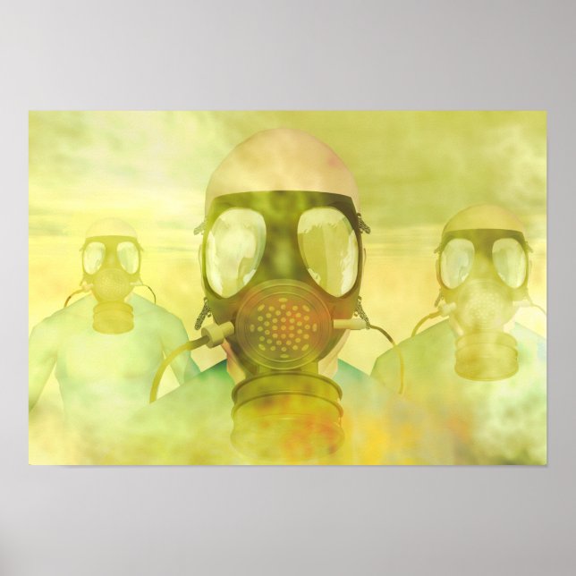 Póster Contaminación atmosférica (Frente)