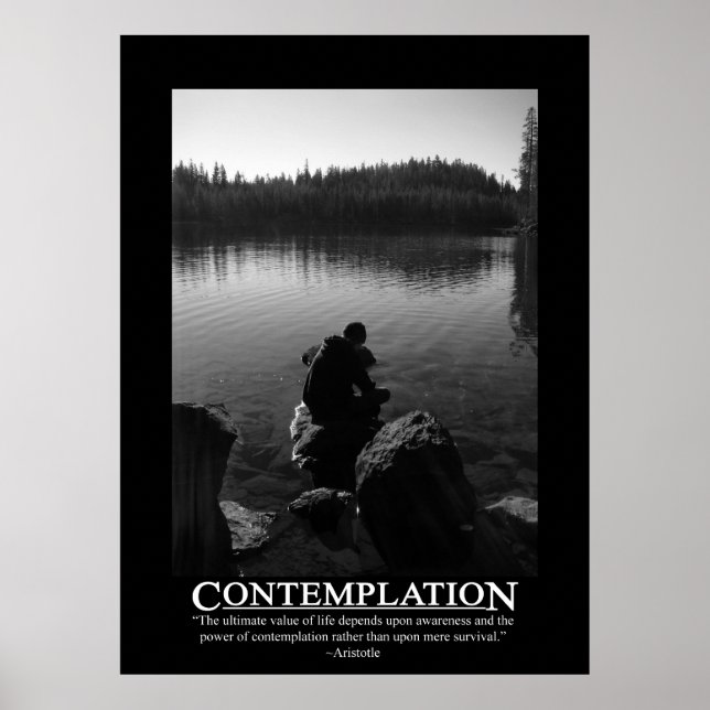 Póster Contemplación (Frente)
