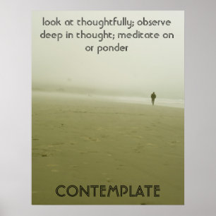 Póster Contemplar