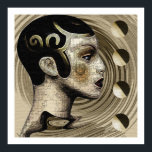 Póster Contemporáneo: Art Deco/Art Nouveau Style<br><div class="desc">Contemporáneo: Art Deco/Art Nouveau Style</div>