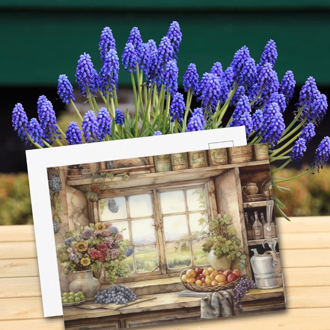 Póster Contenedores de ventana de cocina vintage plantas  (Subido por el creador)