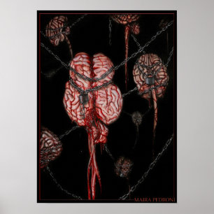 Póster Contenga la creatividad