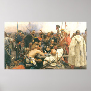Póster Contestación de los Cossacks