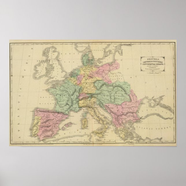 Póster Continental Europe (Frente)