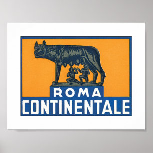 Póster Continente romaní