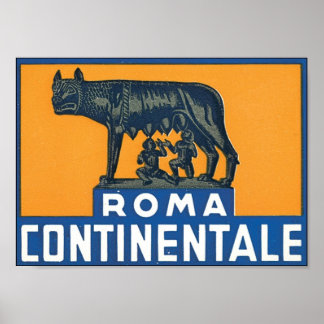 Póster Continente romaní