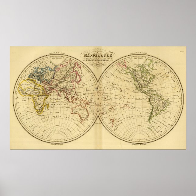 Póster Continents (Frente)