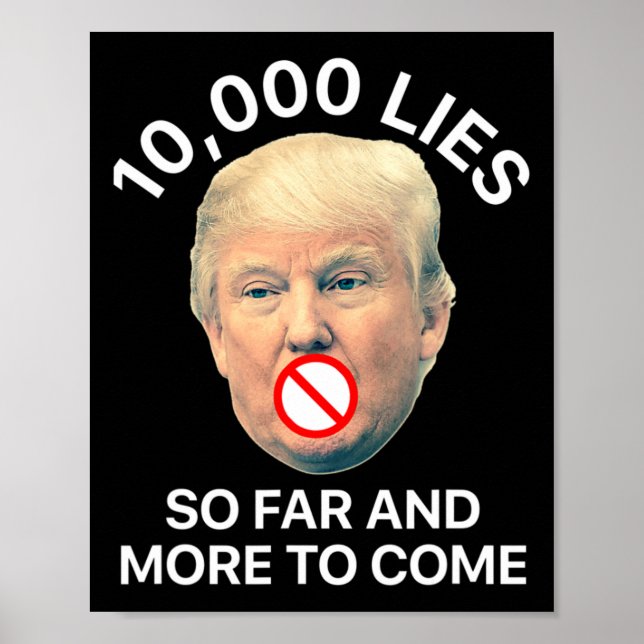 Póster Contra Trump 10 (Frente)