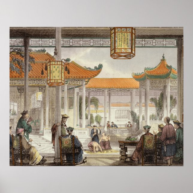 Póster Contrabandistas exiliados en el tribunal de un man (Frente)