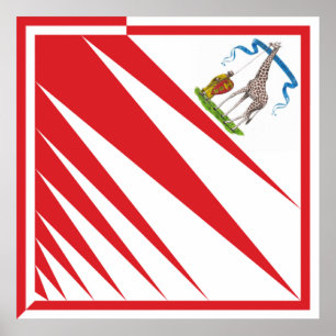 Póster Contrada Imperial de la Jirafa - Palio de la Jiraf