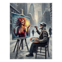 Contraste de mundos - La visión del pintor
