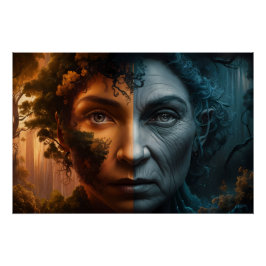 Póster Contraste Eterno: Donde la juventud se encuentra c