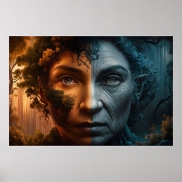 Póster Contraste Eterno: Donde la juventud se encuentra c