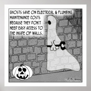 Póster Contratistas del fantasma de fácil acceso