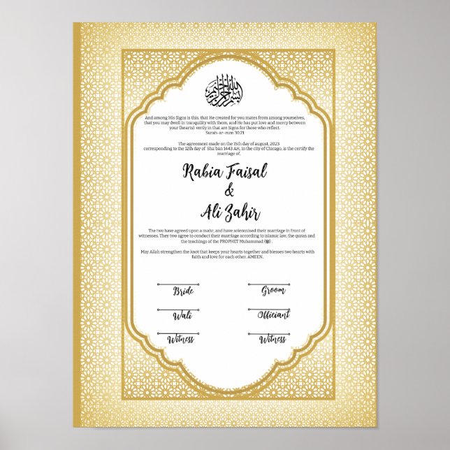 PÓSTER CONTRATO DE NIKKAH (Frente)