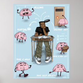 Póster Control de impulsos (mate)