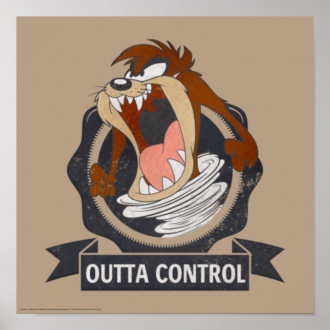 Póster Control de salida TAZ™ (Frente)