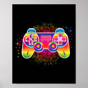 Póster Controlador de videojuego
