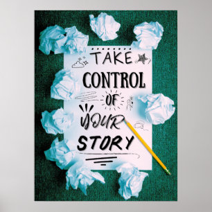 Póster Controlar tu historia