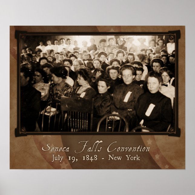 Póster Convención de las Cataratas de Seneca (Frente)