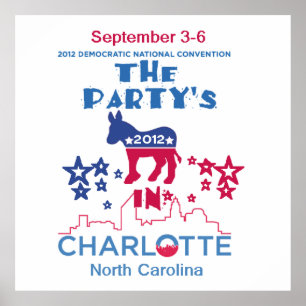 Póster Convención DNC