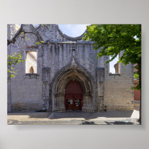 Póster Convento do Carmo en Lisboa