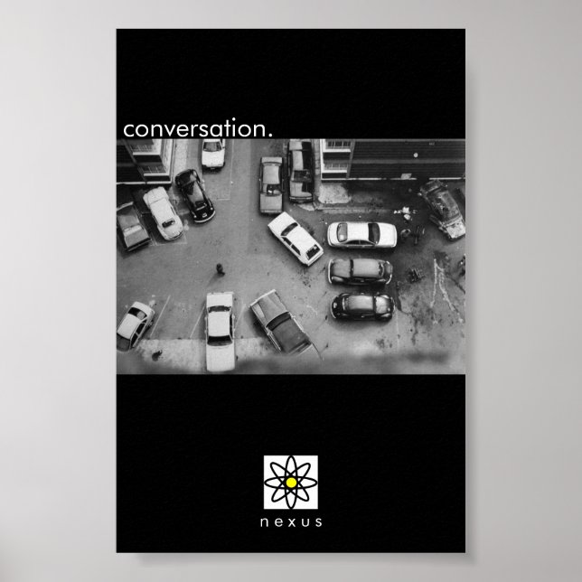 Póster Conversación. (Frente)