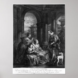 Póster conversación en español