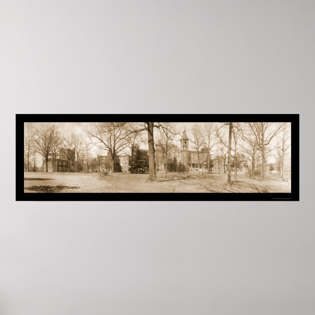 Póster Converse College SC Photo 1909 (Frente)