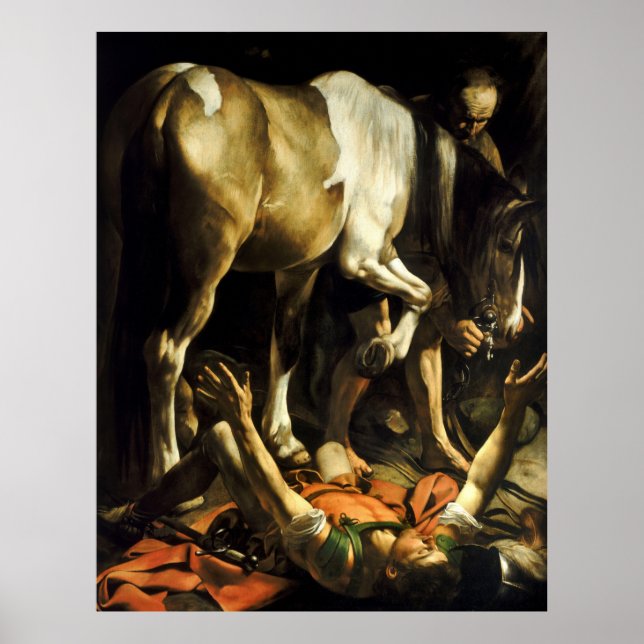 Póster Conversión en camino a Damasco (Frente)