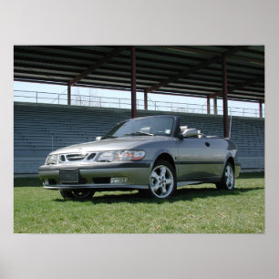 Póster Convertible de Saab 9-3