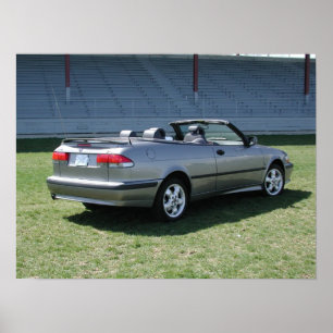 Póster Convertible de Saab 9-3
