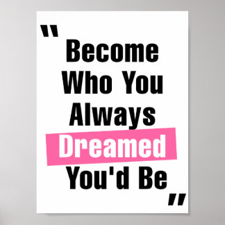 Póster Convertirse en