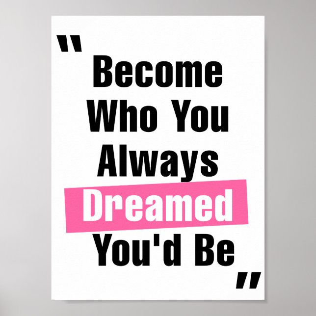 Póster Convertirse en (Frente)