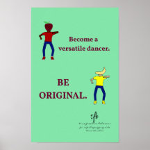Convertirse en un bailarín versátil de color verde