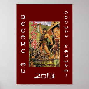 PÓSTER CONVERTIRSE Y OCUPAR SAMURAI 2013