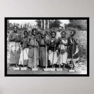 Póster Convictas Tanganyika 1895