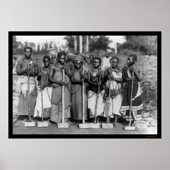 Póster Convictas Tanganyika 1895 (Frente)