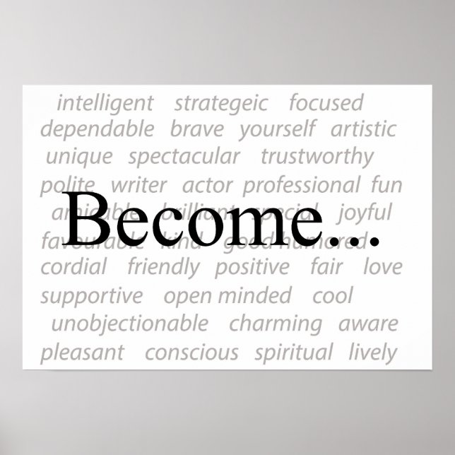 Póster Conviértete en... (Frente)