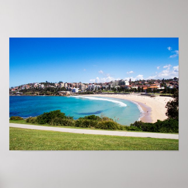 Póster Coogee Beach, Nueva Gales del Sur, Australia (Frente)